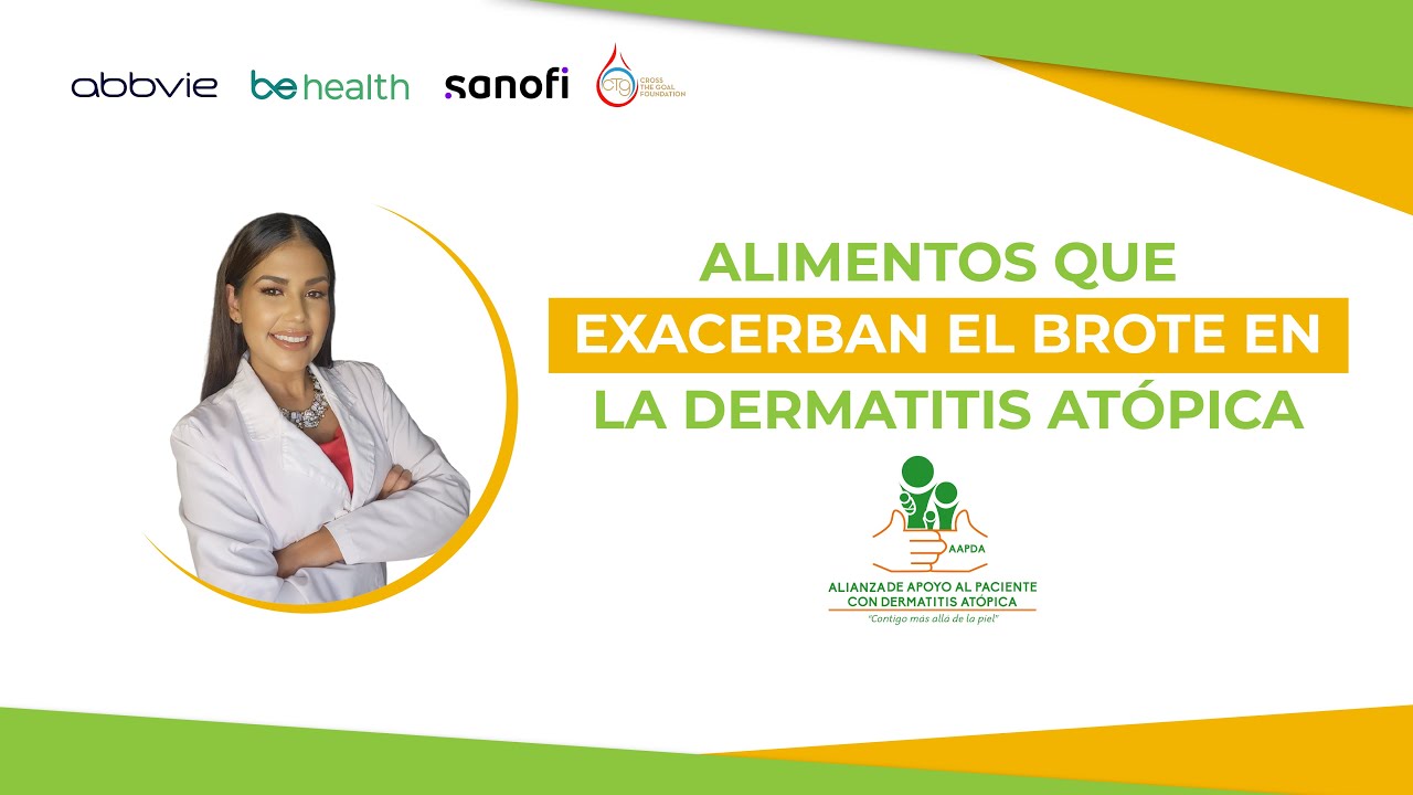 Alimentos que exacerban el brote en la dermatitis atópica