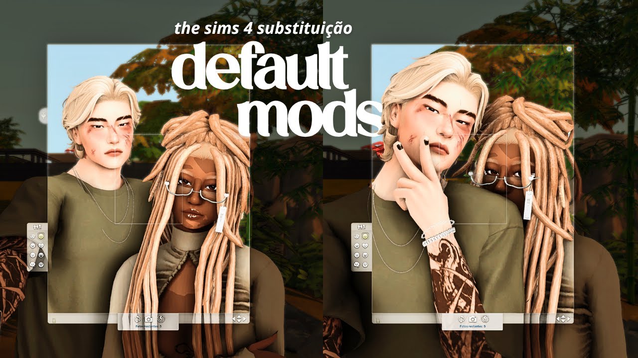 the sims SEM graça? mods DEFAULT que TRANSFORMARAM meu jogo!
