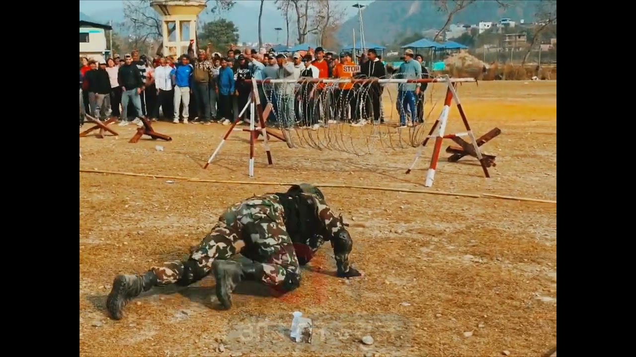 यस्तो पनि हुन्छ है निर्वाचनमा भनेर सैनिक तालिम गर्दै भिडियो सामाजिक सञ्जाल
