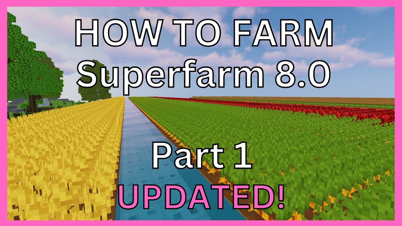 Как пользоваться Superfarm 8.0! ЧАСТЬ 1 | Сад Hypixel Skyblock