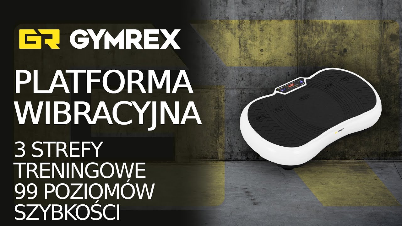 Platforma wibracyjna Gymrex GR-MG46 | Prezentacja produktu