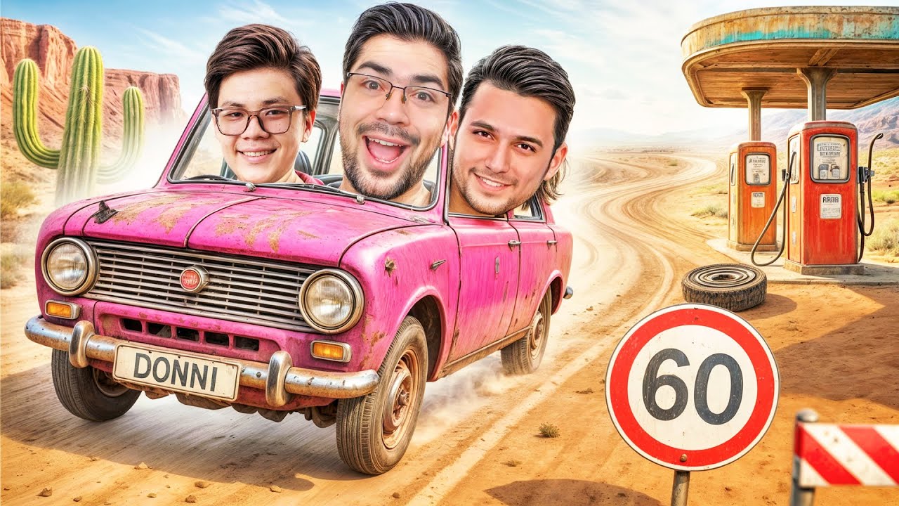BIZ CHO'LDAGI SARGUZASHTLARIMIZNI BOSHLADIK! YANGI MASHINALARDA KATTA SAYIR - DRIVE BEYOND HORIZON