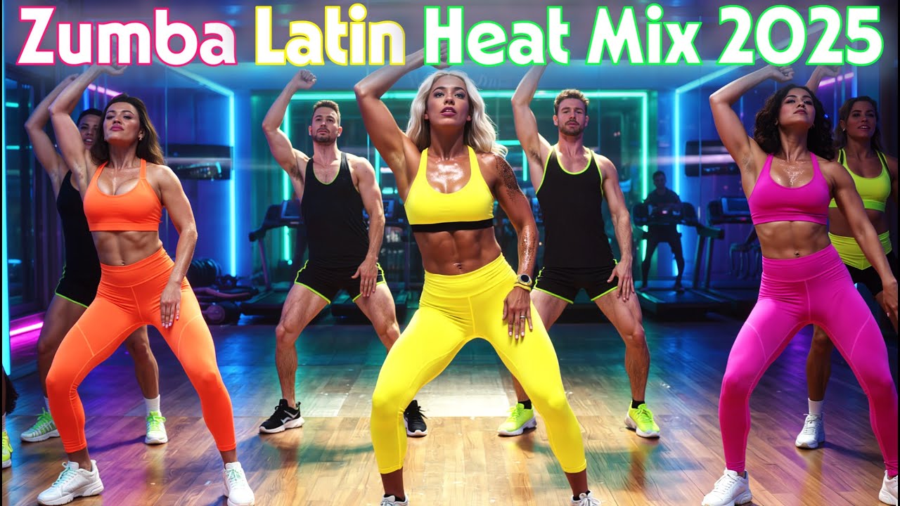 Zumba Mix Latino - Energetic Dance Workout - Salsa, Bachata