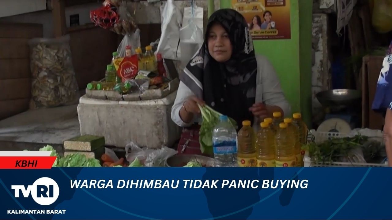 10 MARET 2026  WARGA DIHIMBAU TIDAK PANIC BUYING