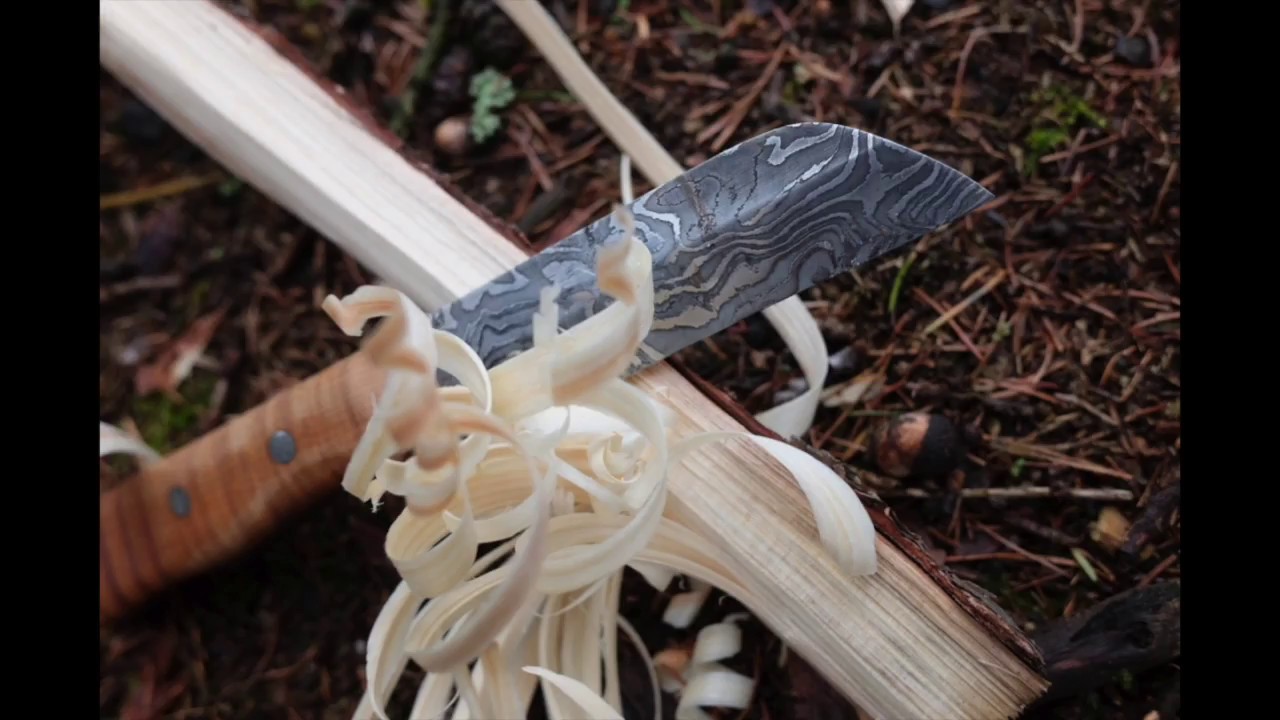 Nůž lesn&iacute; santoku dama&scaron;ek od Darken knife