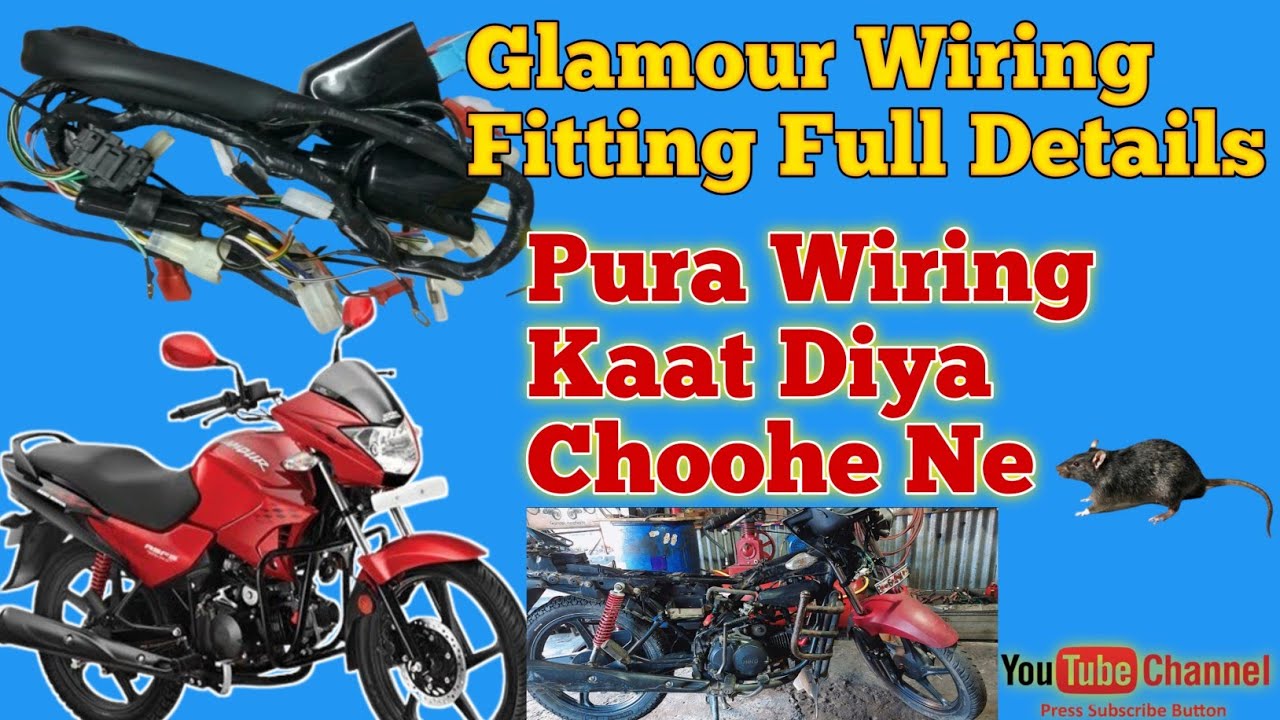 Glamour Wiring Change Full Details Pura Wiring Kaat Diya Choohe Ne Hua Bada Nukasaan 🤬🤬