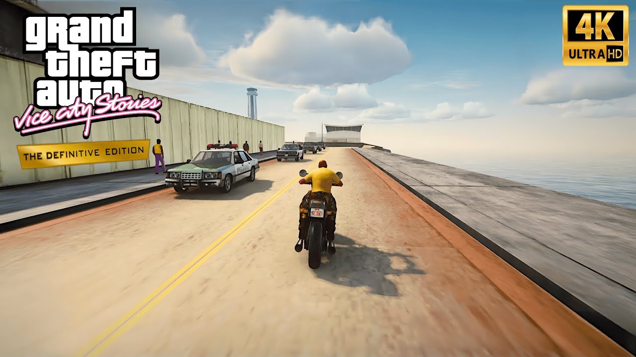 GTA Vice City Stories Definitive Edition — Первая миссия — (4K60FPS) Геймплей