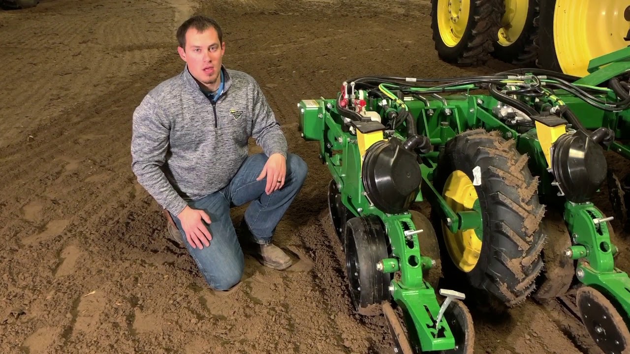 Individual Row Hydraulic Downforce on John Deere Planter