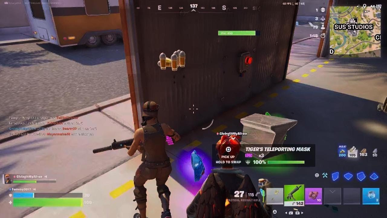 One chest challenge