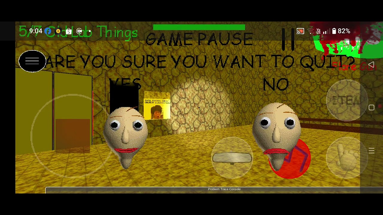 Baldi's Basics The Old Laboratory Of Failure Experiments 1.4.3 With Original Script Mod Menu