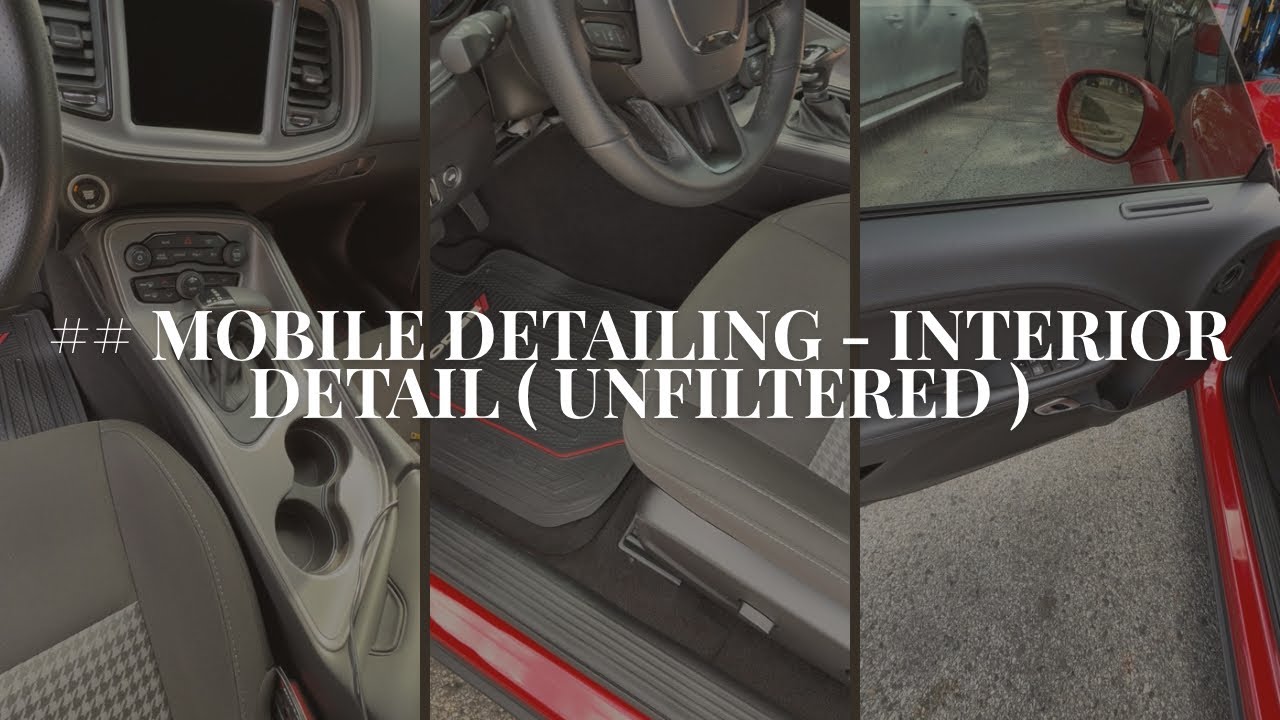 ✨ Erisos Auto Detailing in Philadelphia - ASMR - Interior Detail 
