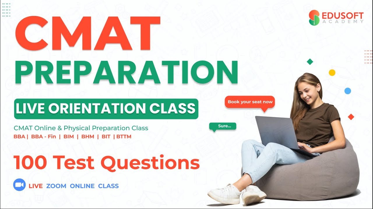 CMAT 100 Questions | CMAT Exam Preparation in Nepal | CMAT 2022 | Edusoft Academy