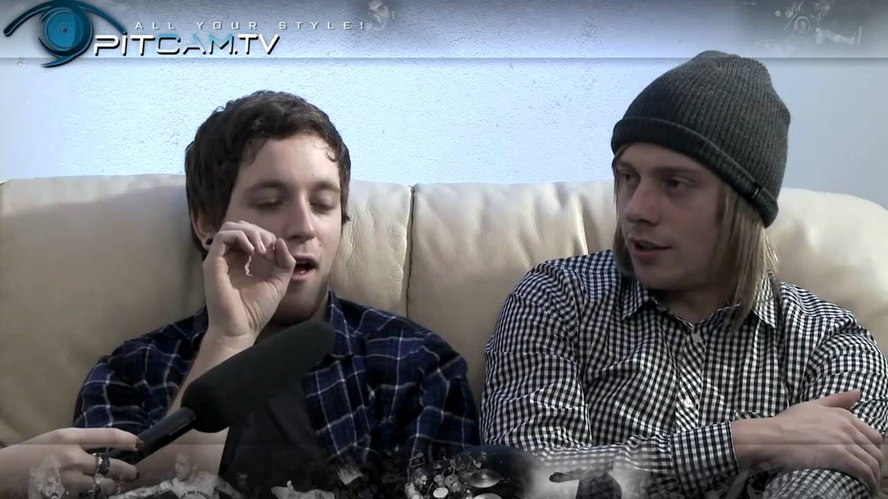 ARCHITECTS - Interview with Tom and Sam / Part 2 / www.pitcam.tv