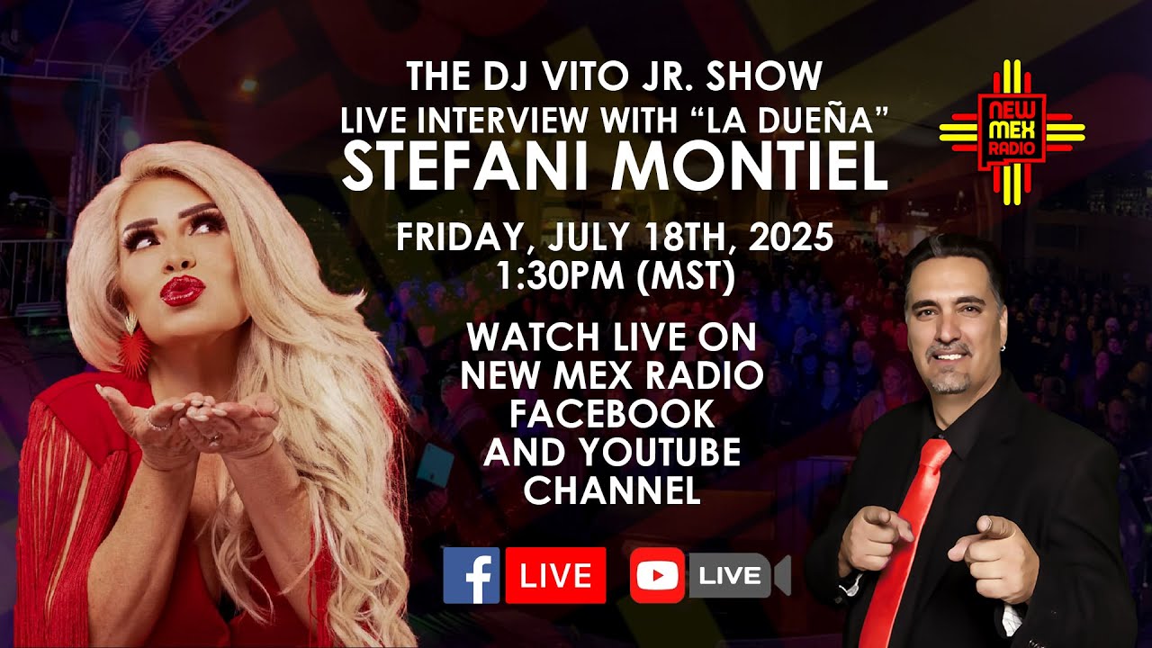 Stefani Montiel Live Interview with DJ Vito Jr.