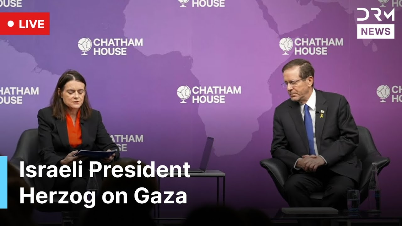 LIVE: Israeli President Herzog Speaks at Chatham House on Gaza Crisis | AC1G