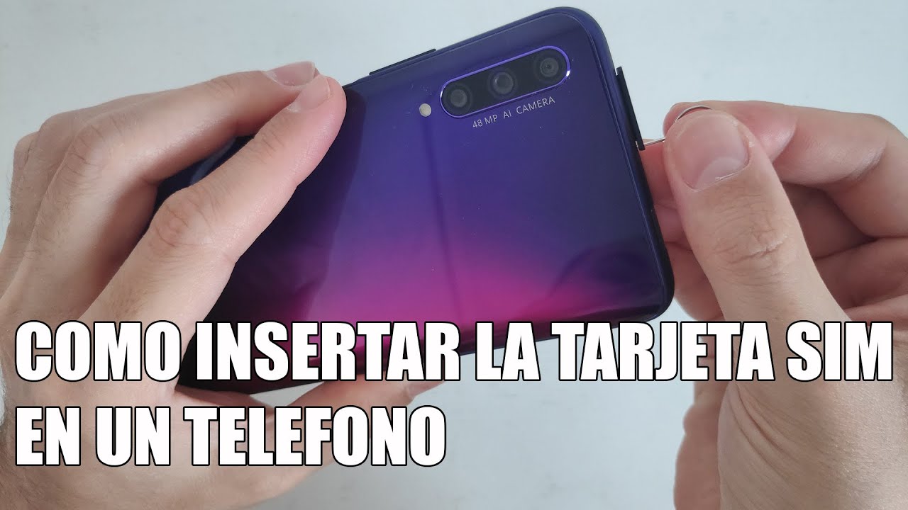 Como Insertar una Tarjeta Sim o Micro SD en un Telefono - Lo Mas Dificil del Mundo