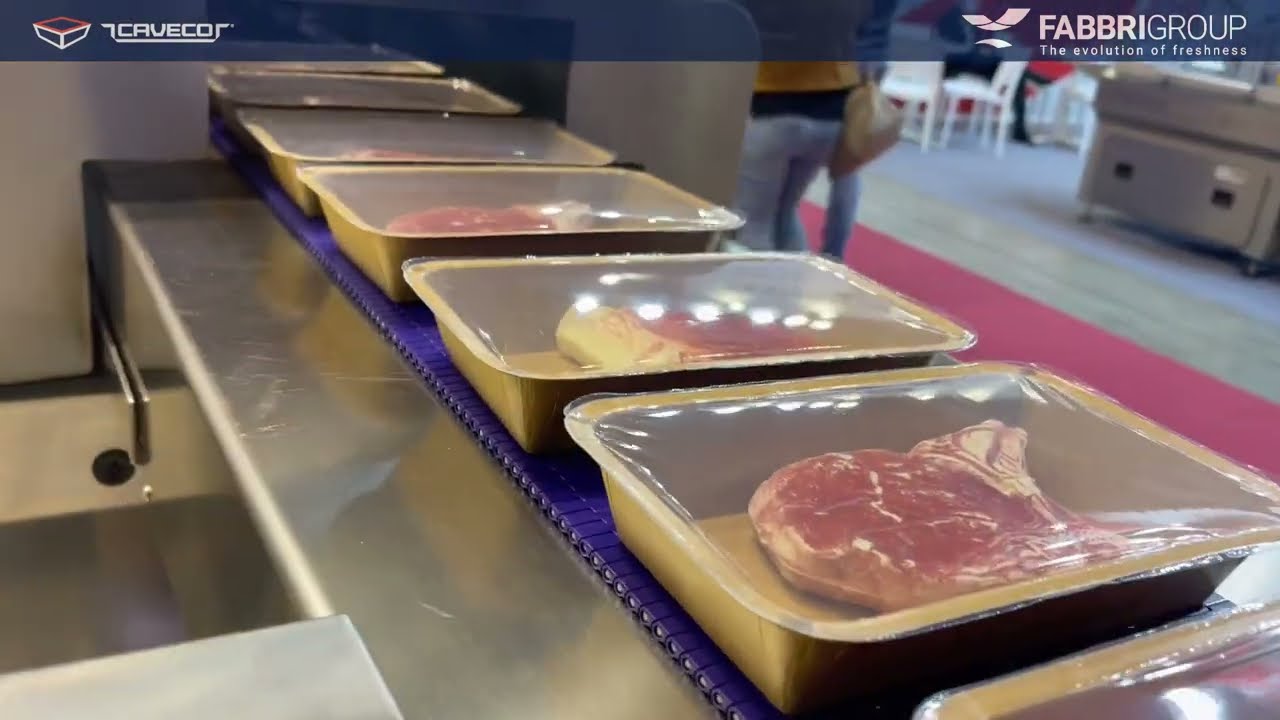 Gamma tray-sealer at Ipack Ima – MAP & skin – Meat