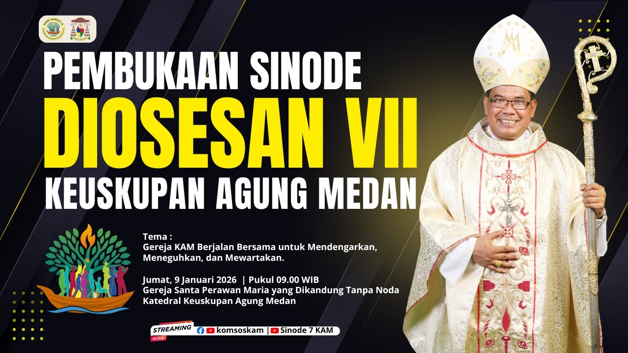 Pembukaan Sinode Diosesan VII Keuskupan Agung Medan