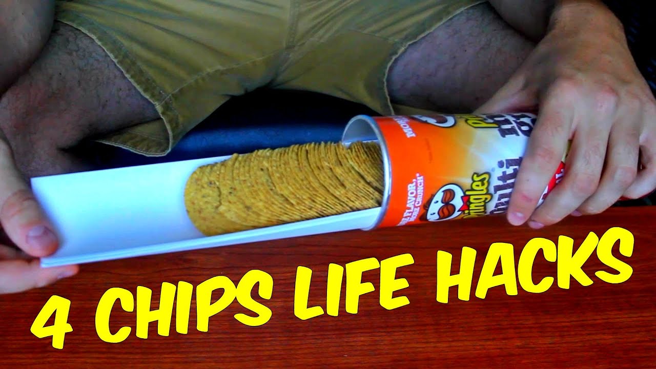4 Chips Life Hacks Compilation
