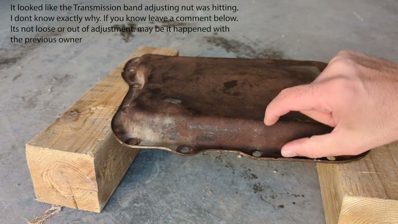 A727 transmission oil leak repair Dodge B250 Campervan