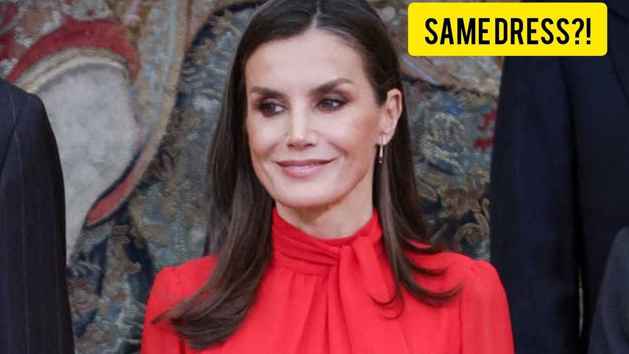 Queen Letizia Brings Back the Lapel Dress She Shares With Kate Middleton in Different Colors 