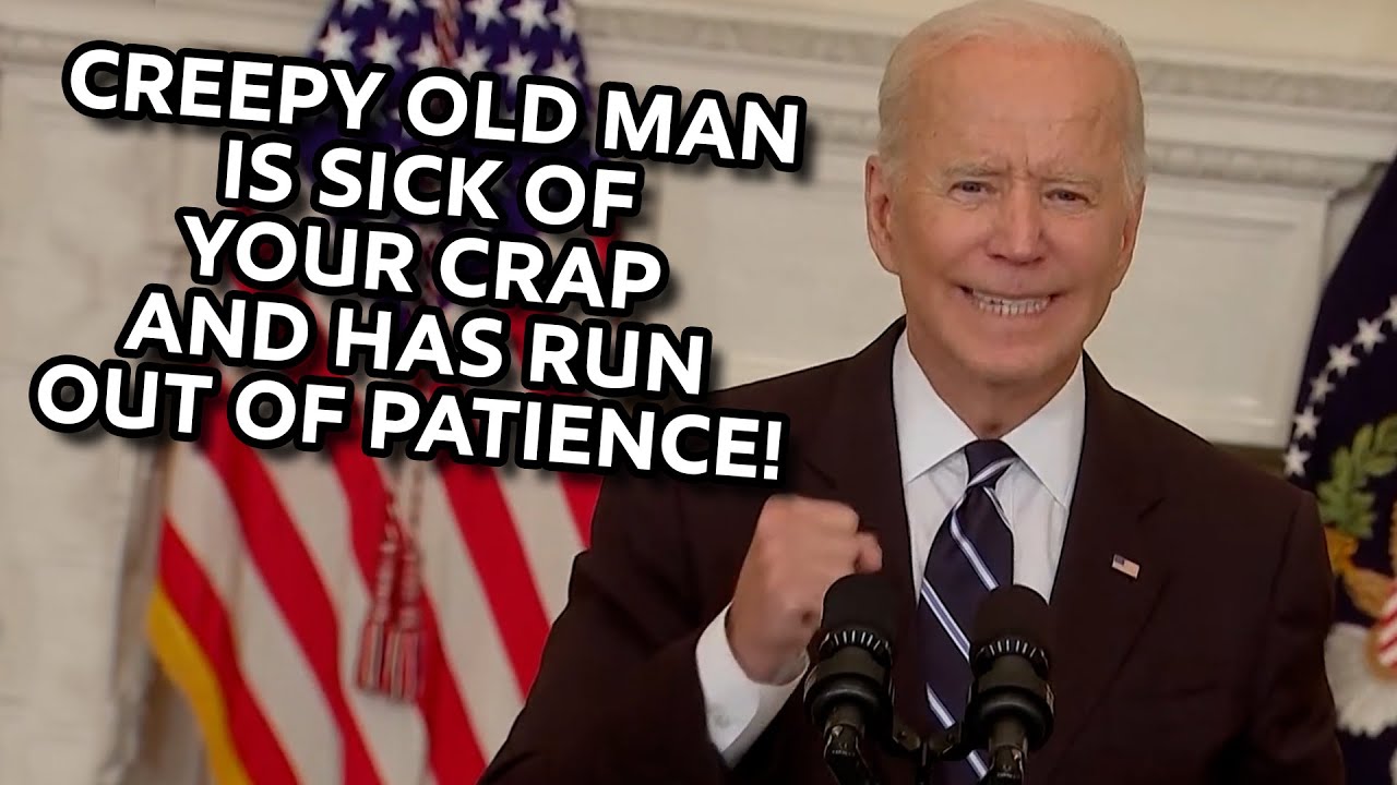 Creepy Old Man Yells At America; Has Run Out of Patience!