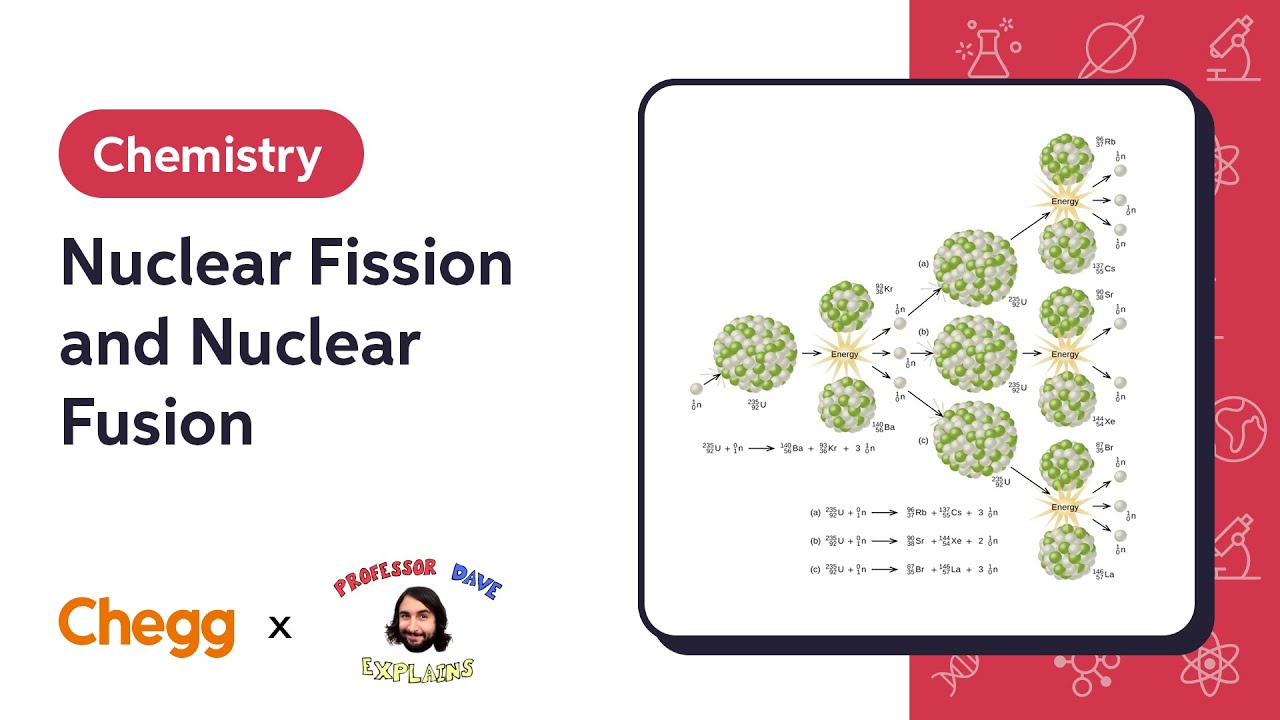 Nuclear Fission and Nuclear Fusion | Professor Dave & Chegg Explain
