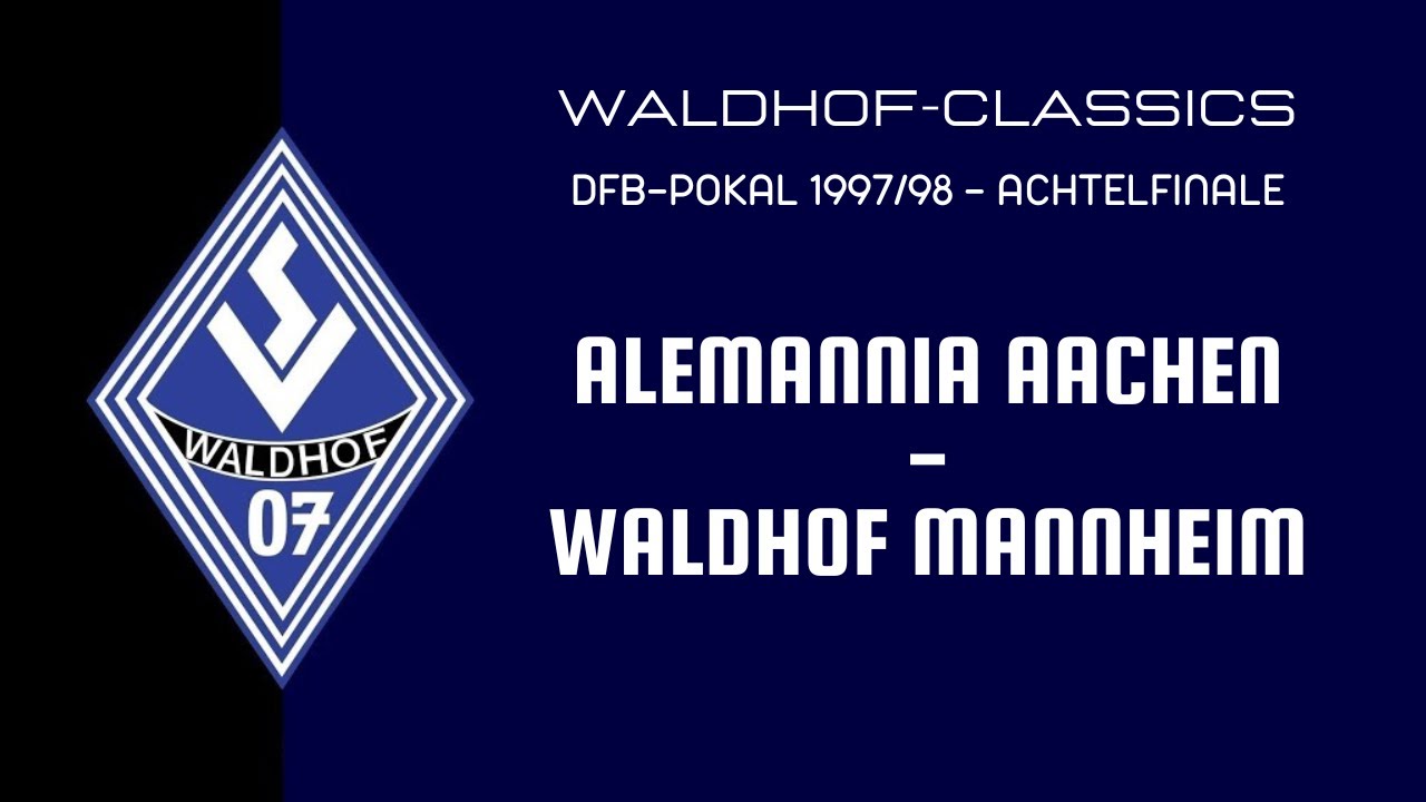 1997/98 | Alemannia Aachen - SV Waldhof Mannheim