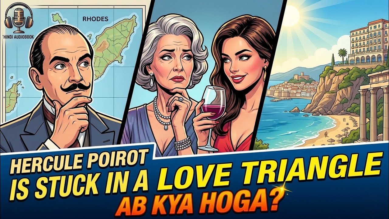 Triangle At Rhodes Story in Hindi | Agatha Christie | Hercule Poirot | Murder Mystery