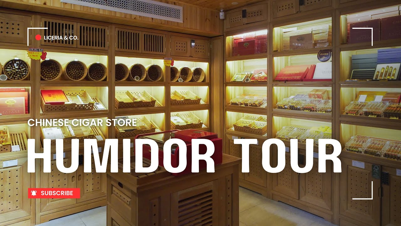 Inside a Chinese Cigar Store Humidor!