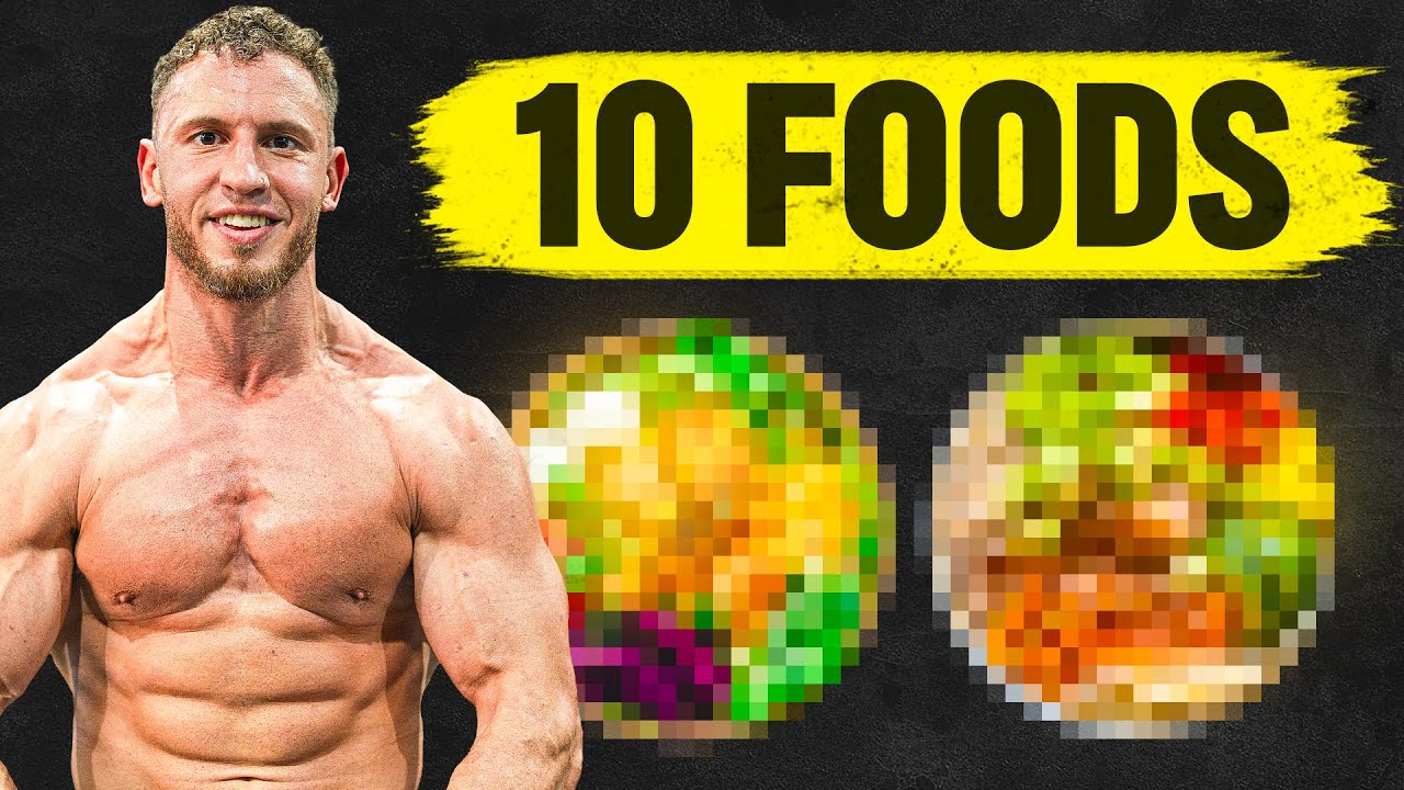 The 10 Foods that keep me Jacked & Shredded Year Around