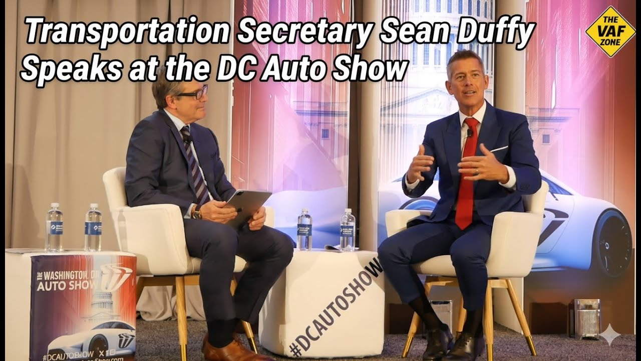 WATCH: U.S. Transportation Secretary Sean Duffy Full Keynote Discussion-Washington DC Auto Show 2026