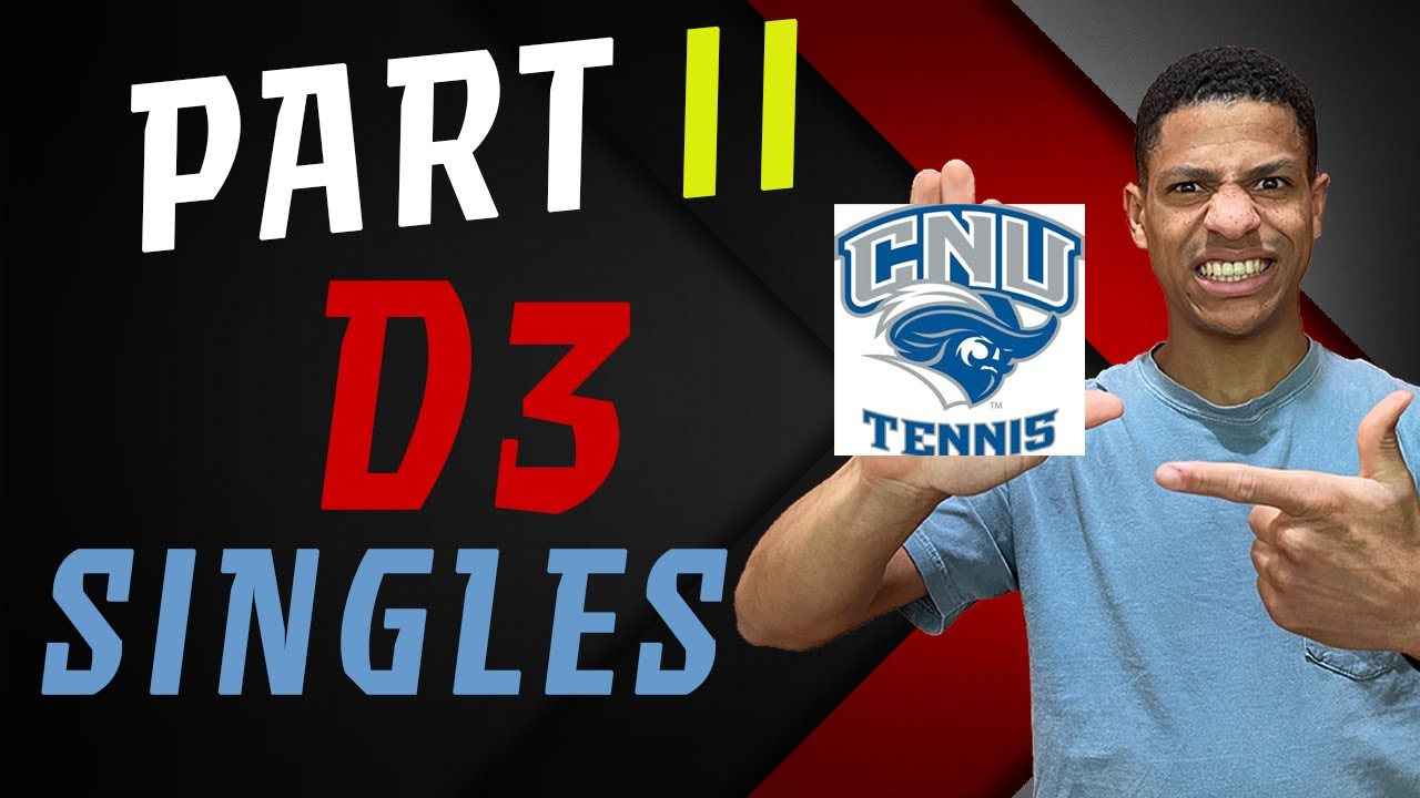 NTRP 5.0 Singles Match 2nd Set | CNU ALUM BATTLE IT OUT | D3 Tennis |  | UTR 10.5