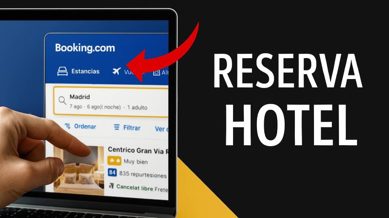 Como RESERVAR HOTEL en BOOKING en 2026 (TODO EXPLICADO)