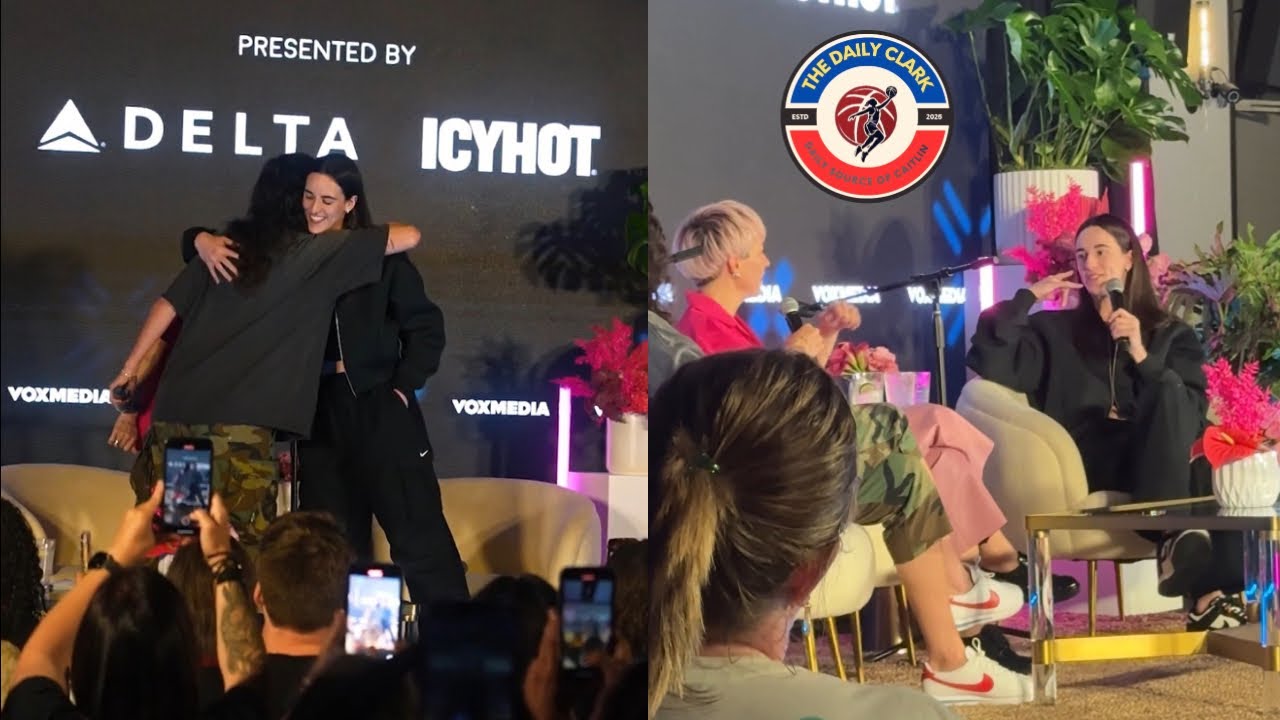 Caitlin Clark SURPRISES fans at A Touch More Podcast with Sue Bird & Megan Rapinoe