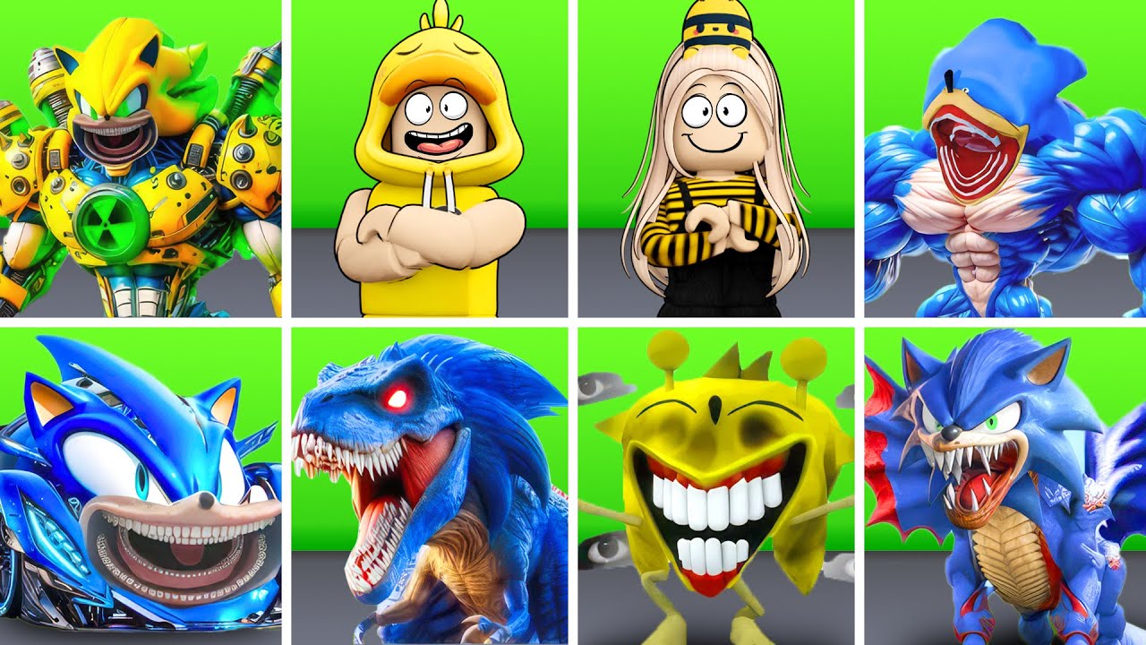 Mister Mencari Morph Shin Sonic Sprunki!