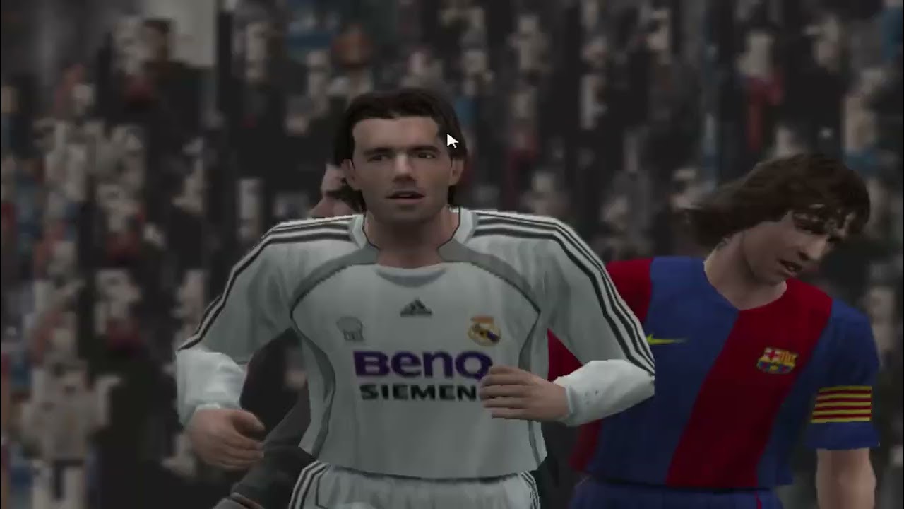 Real Madrid vs Barcelona El Clasico PES 2006