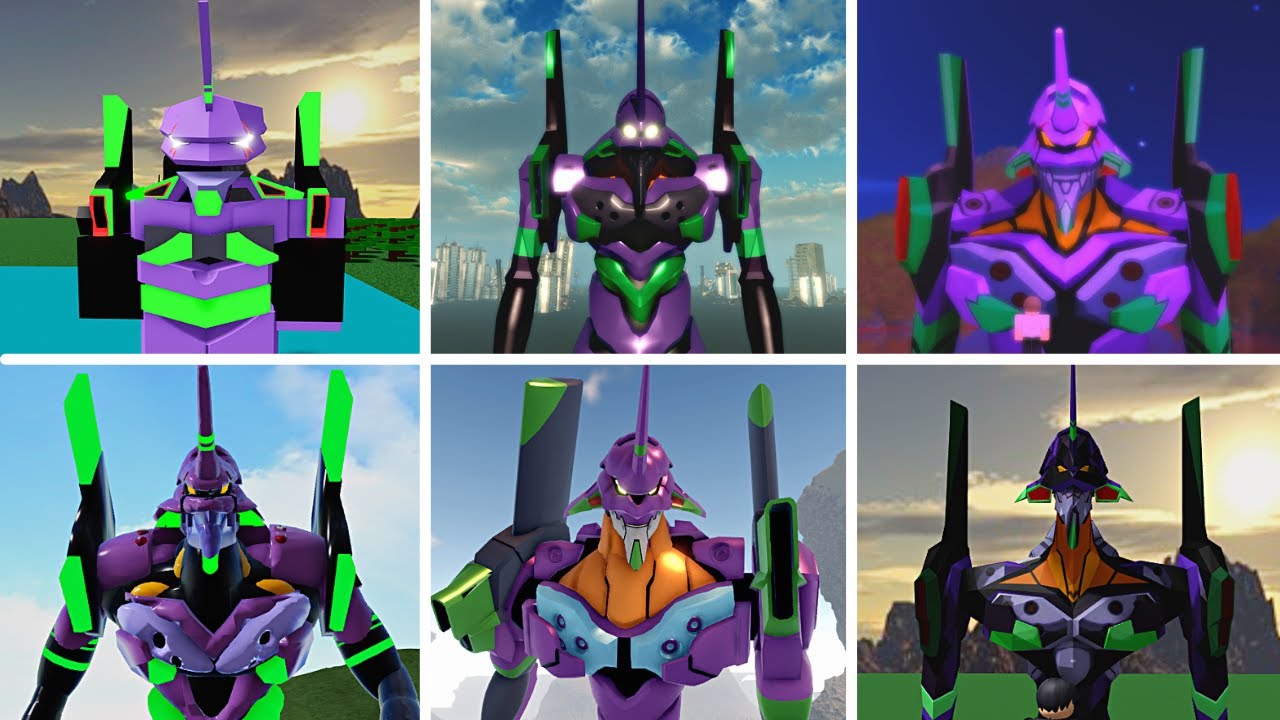 EVA01 Evolução 100% Games ROBLOX 2023