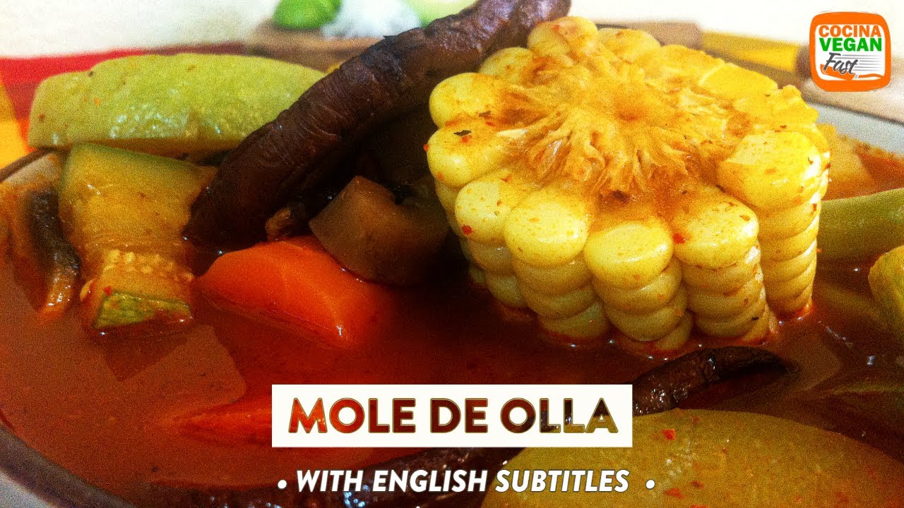 Mole de olla - Cocina Vegan Fast