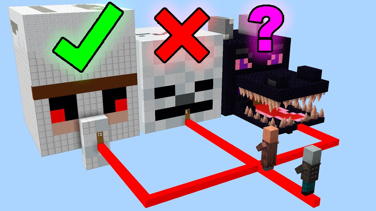 which boss house will villager choose?