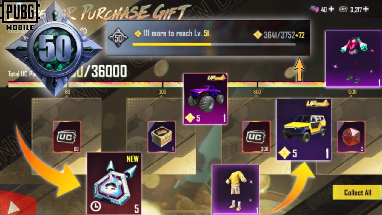 TODAY | COLLECTION LVL🔥 | PUBGMOBILE
