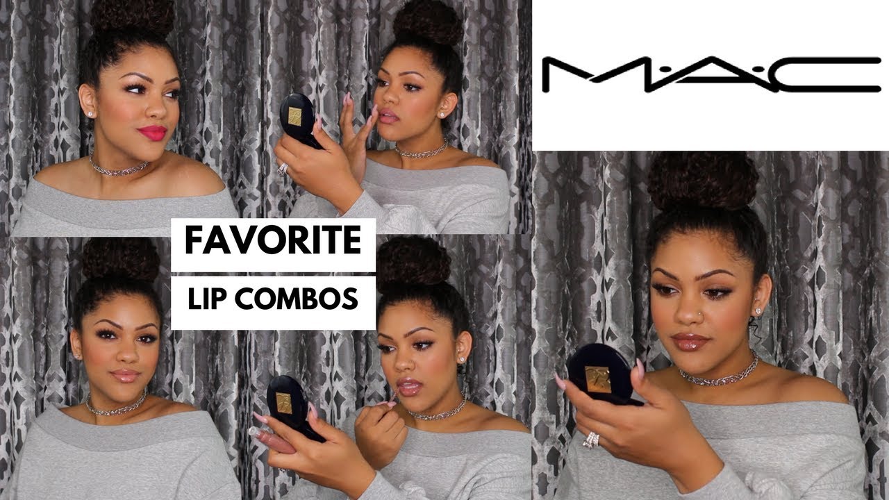 Favorite MAC Lip Combos |  Tutorial