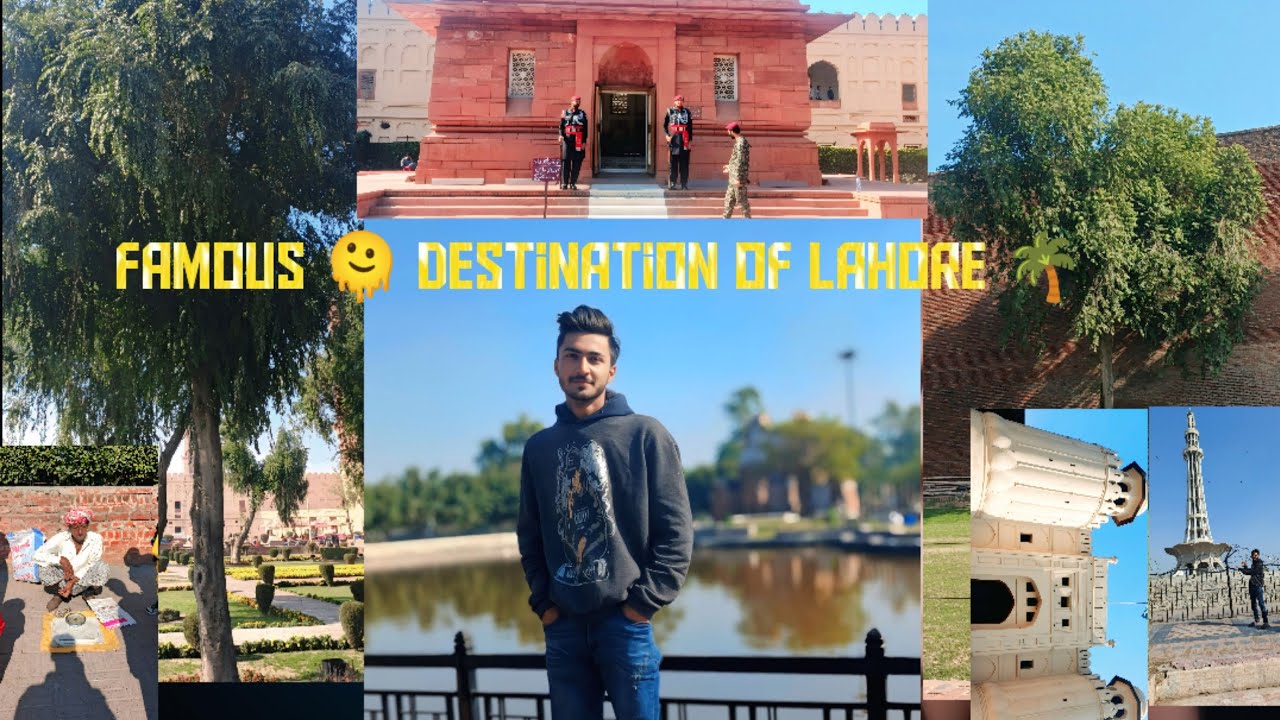 Famous destination of lahore 🌴 menare Pakistan 💘Welcome to Boys vlogging 🫠