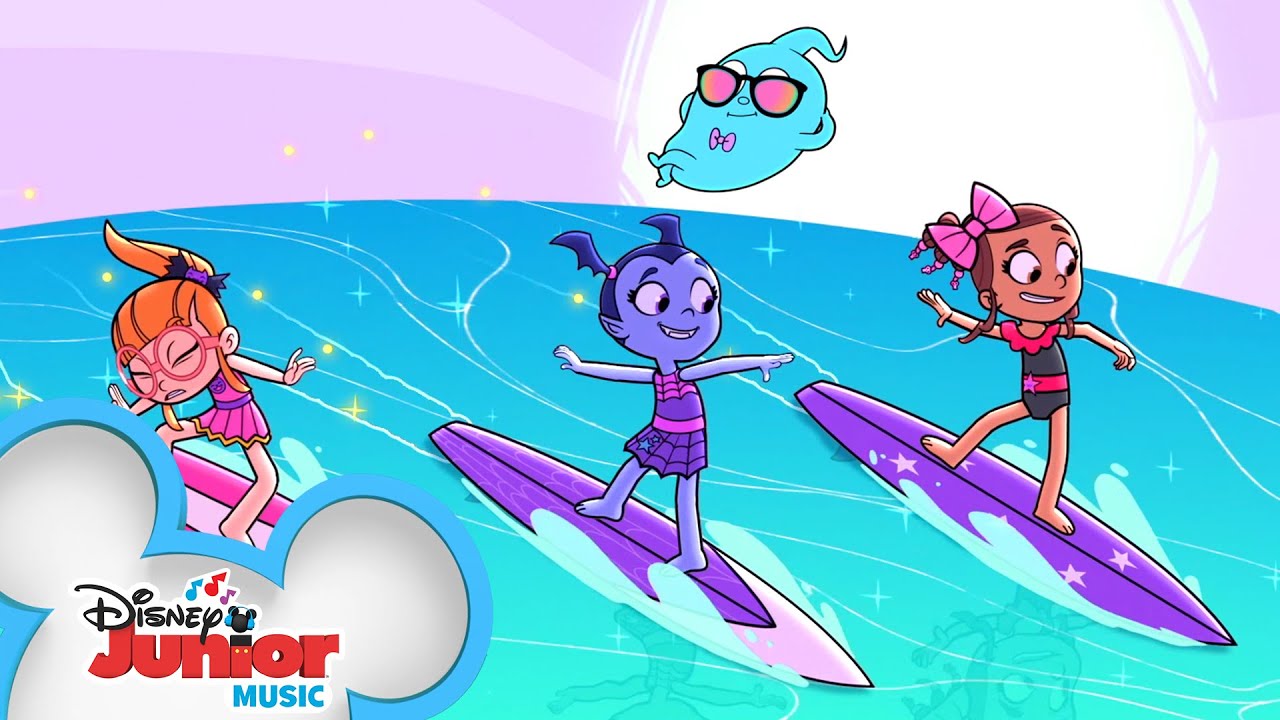 School's Out, Ghoul's Out 👻 | Music Video | The Ghoul Girls | Vampirina | Disney Junior