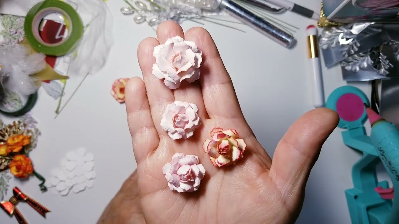 Scrapdiva Designs project share & Rose tutorial.  #scrapdivadesigns