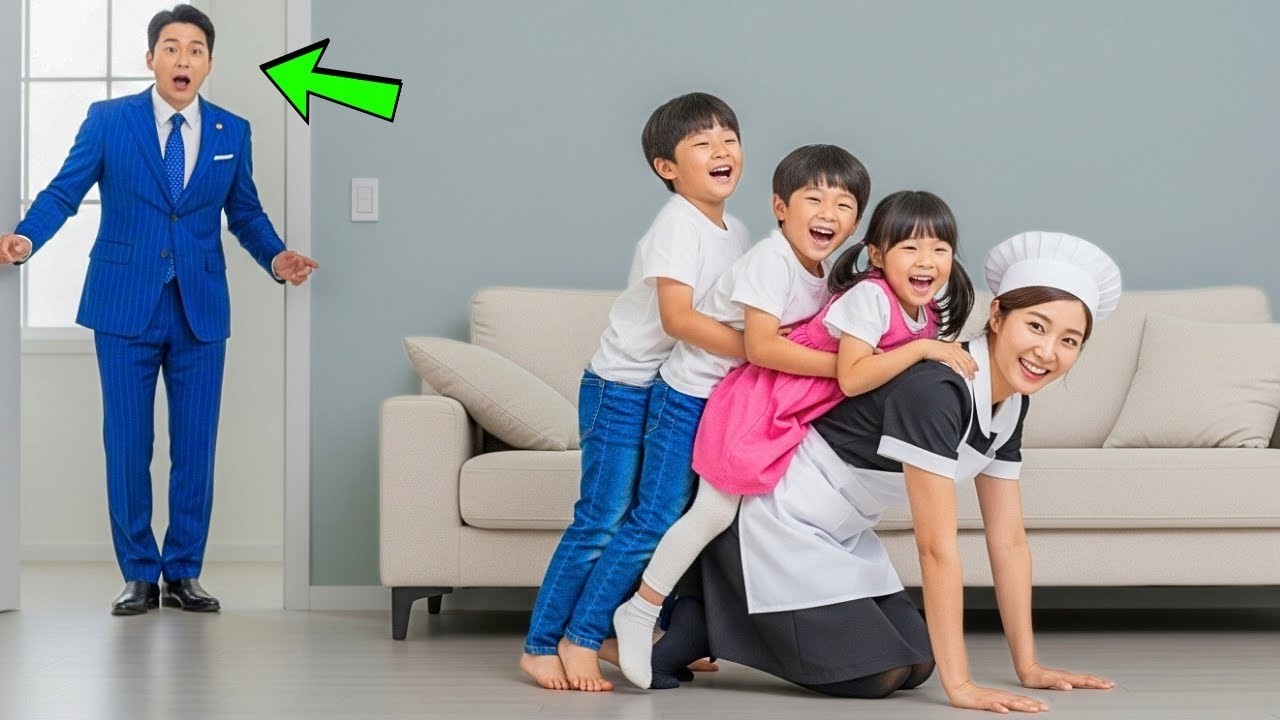 재벌의 세 쌍둥이 때문에 어떤 보모도 일주일을 버티지 못했다… 그러나 새 요리사가 오자 믿기 힘든 일이 벌어졌다