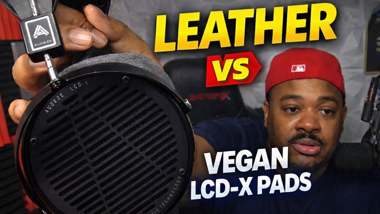 LCD-X vegan pads vs Leather pads.