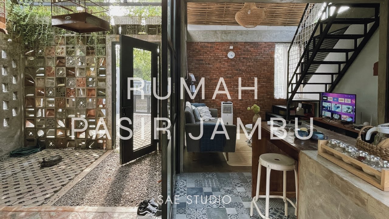 Rumah Pasir Jambu: creating humbleness through its spaces, materials, and connection with nature