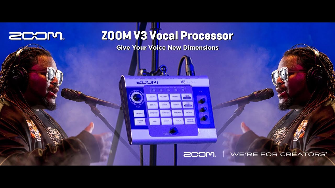 Zoom V3 Recensione - ita Review [ controvoci e cori, distorsioni, delay e tanto altro]