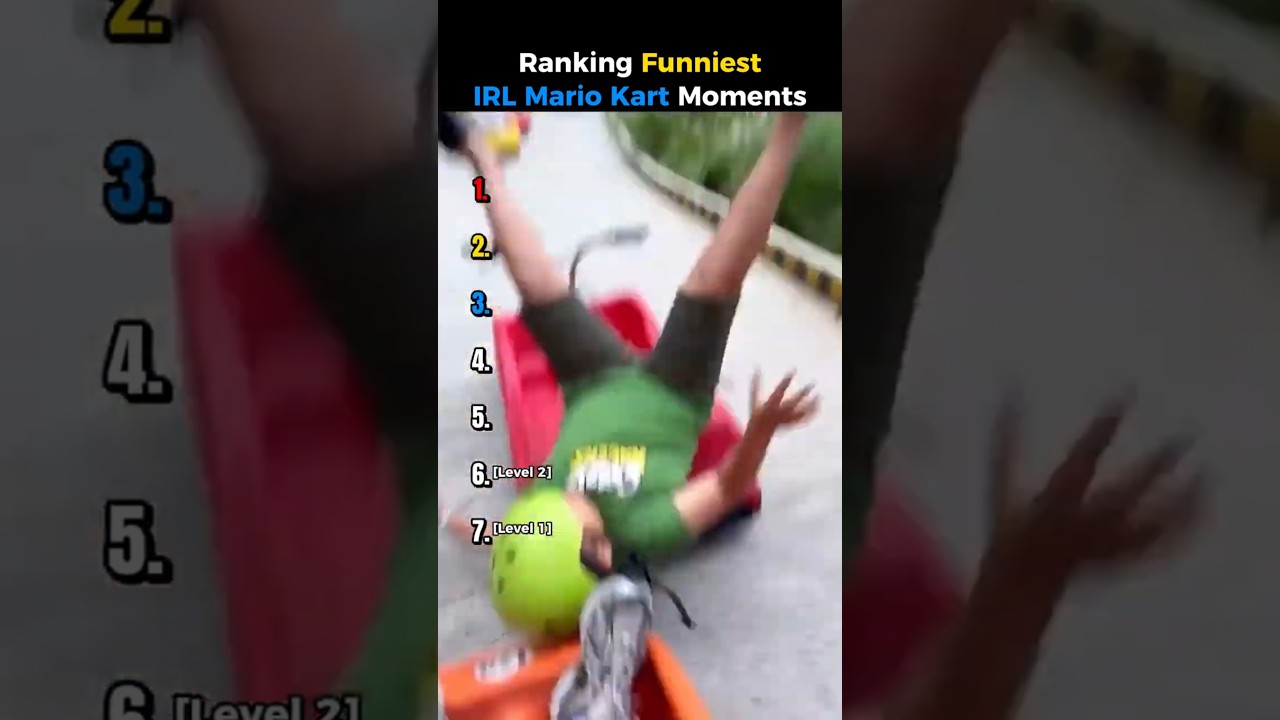 Ranking Funniest IRL Mario Kart Moments 💀